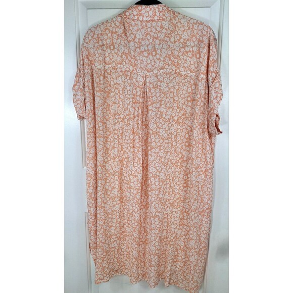 Lost + Wander The Seascape Beach Cover Up Tunic Dress Floral Print Size M/Large - Picture 2 of 6